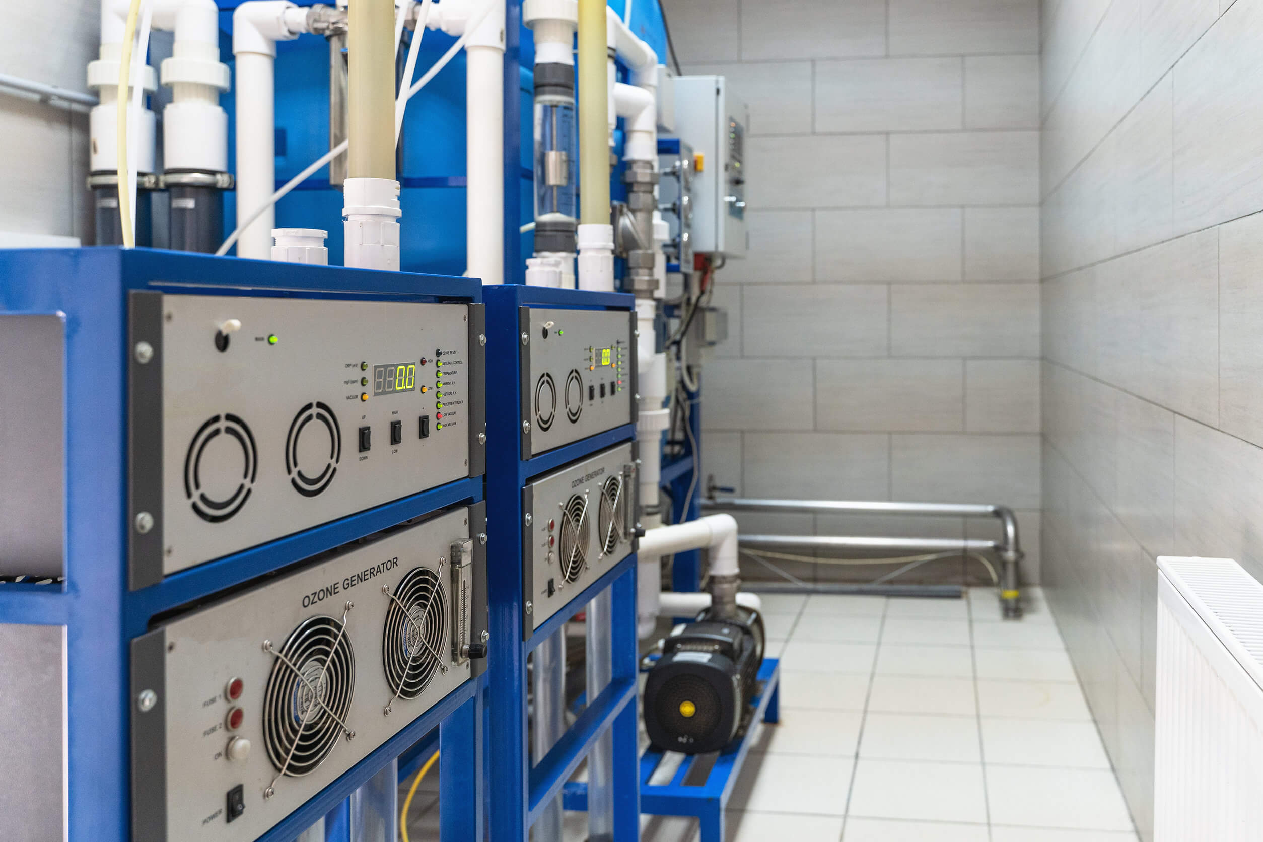 Waterbadkoeler ozon generator